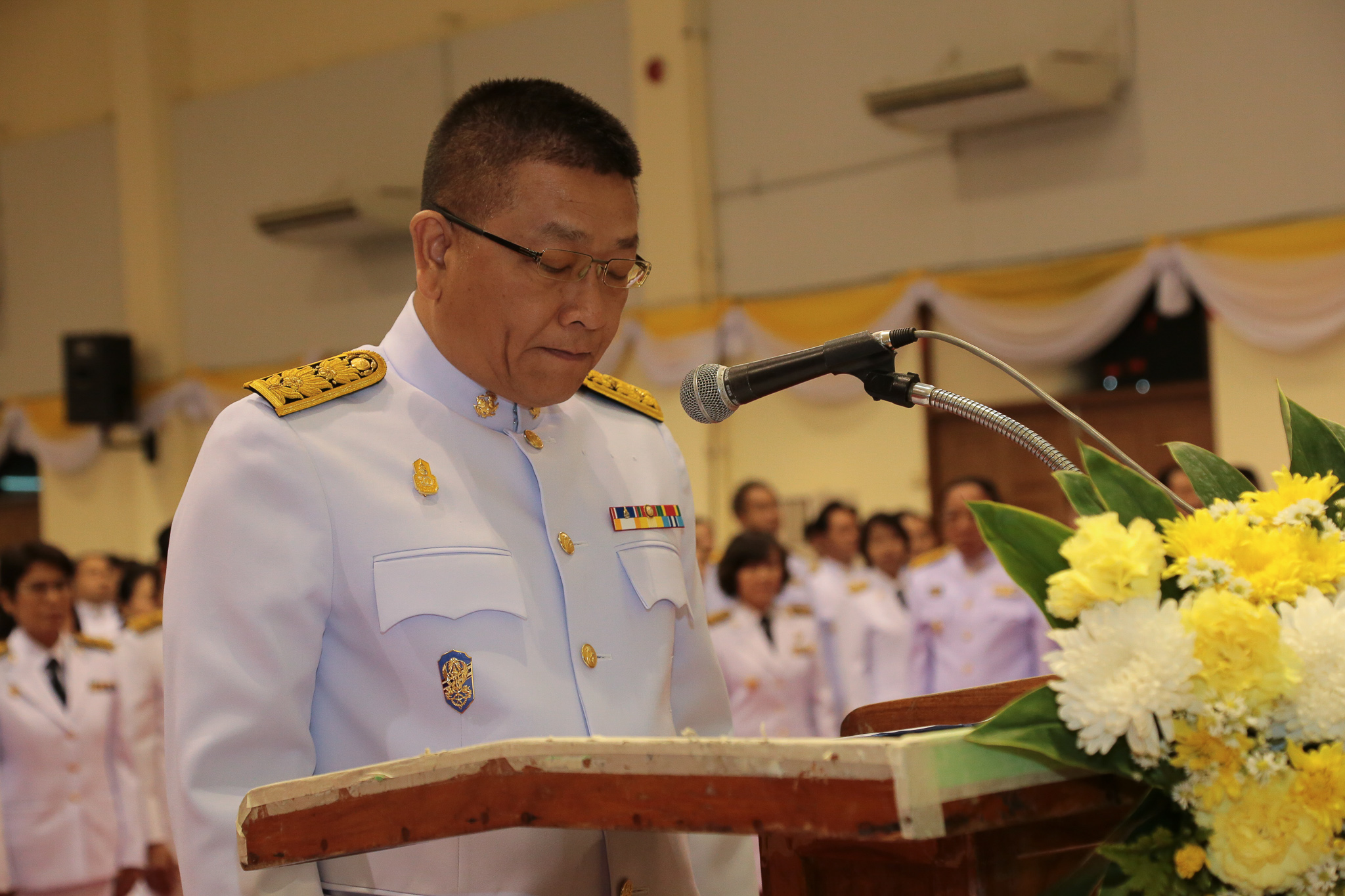 โรงพยาบาลมหาสารคามร่วมงานวันที่ระลึกพระบาทสมเด็จพระนั่งเกล้าเจ้าอยู่หัว พระมหาเจษฎาราชเจ้า และวันข้าราชการพลเรือนประจำปี 2562 