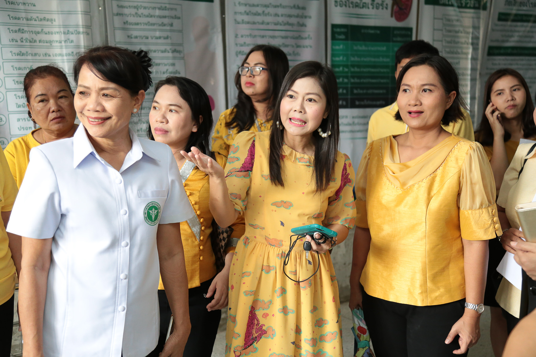 ต้อนรับคณะกรรมการรับรองการประเมินและเยี่ยมเสริมพลัง GREEN & CLEAN Hospital และอาหารปลอดภัย เขตสุขภาพที่ 7