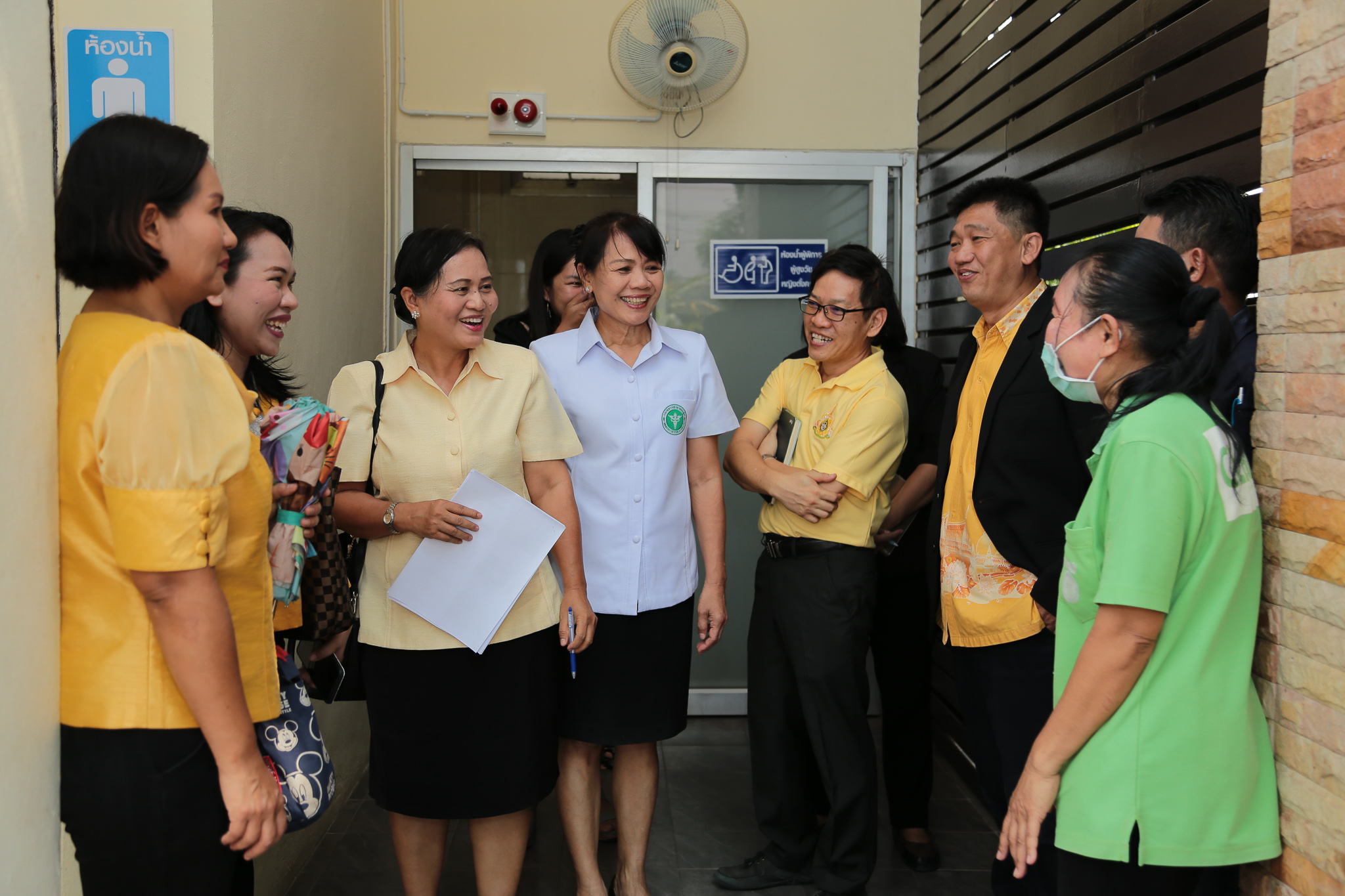 ต้อนรับคณะกรรมการรับรองการประเมินและเยี่ยมเสริมพลัง GREEN & CLEAN Hospital และอาหารปลอดภัย เขตสุขภาพที่ 7