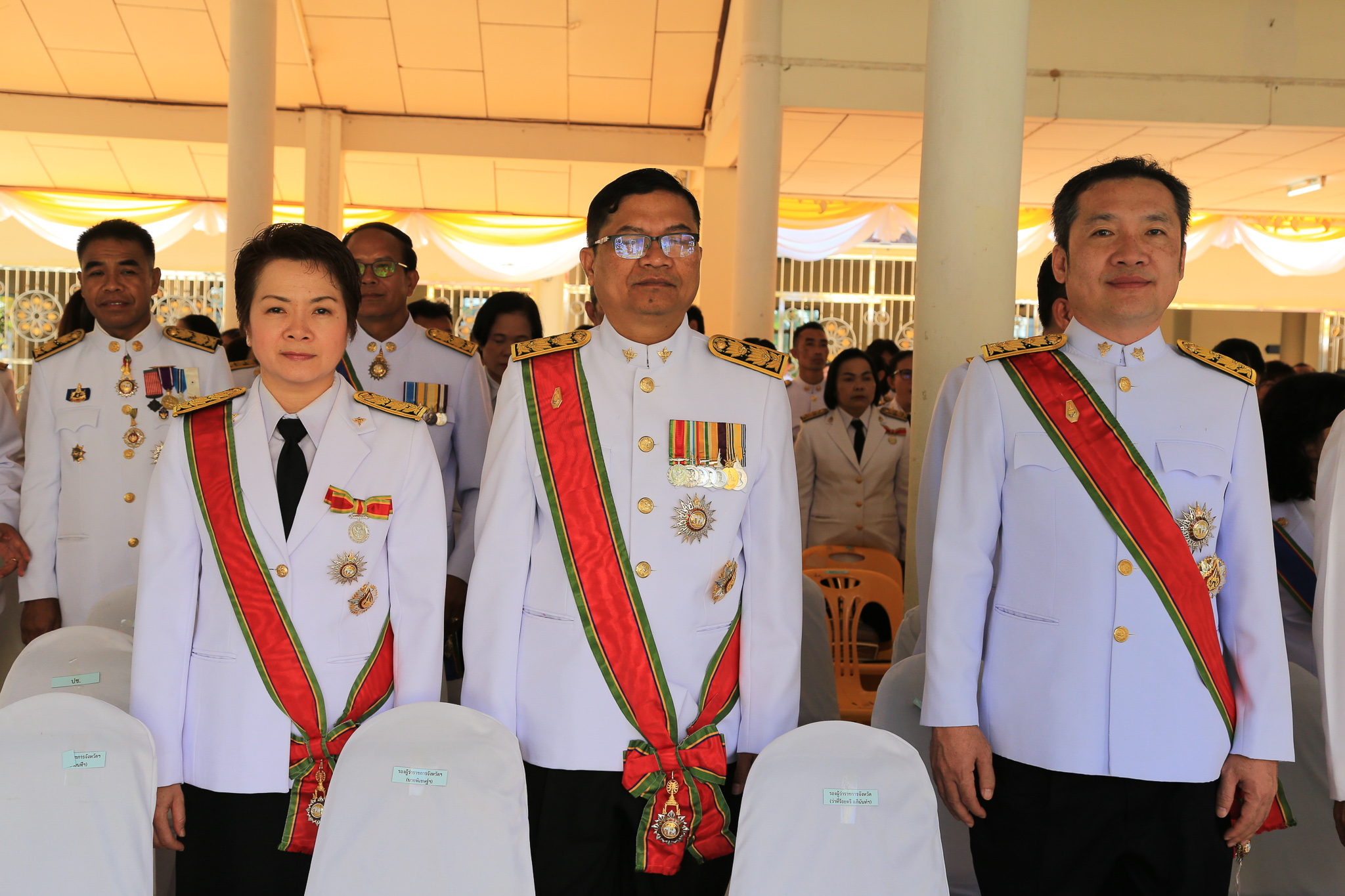 โรงพยาบาลมหาสารคาม ร่วมประกอบพิธีเวียนเทียนสมโภชน้ำอภิเษก 