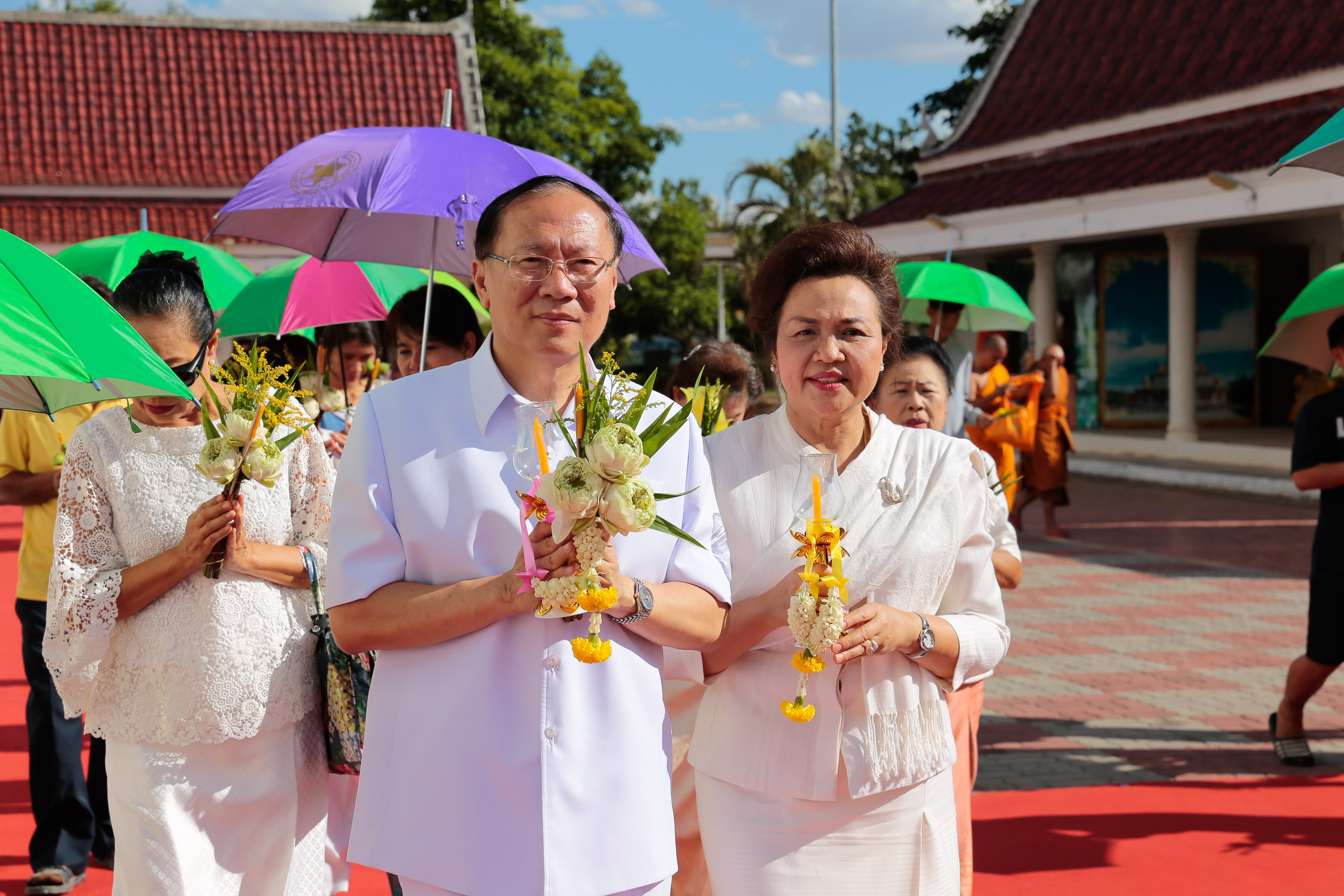 โรงพยาบาลมหาสารคาม ร่วมนมัสการพระบรมธาตุนาดูน เนื่องในวันอาสาฬหบูชา ประจำปี 2562 