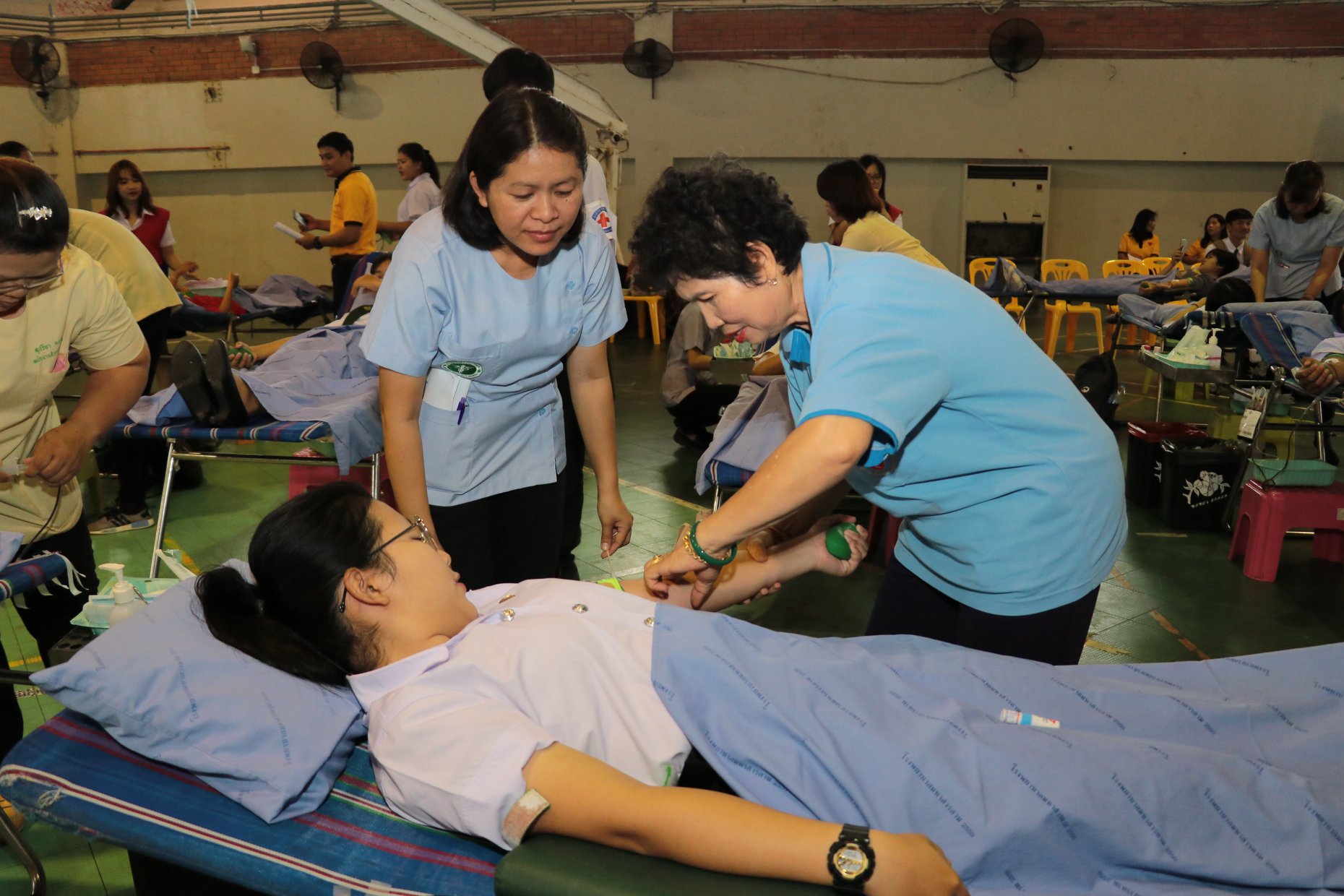 กยศ.รวมใจ ปันโลหิต ต่อชีวิตเพื่อนมนุษย์