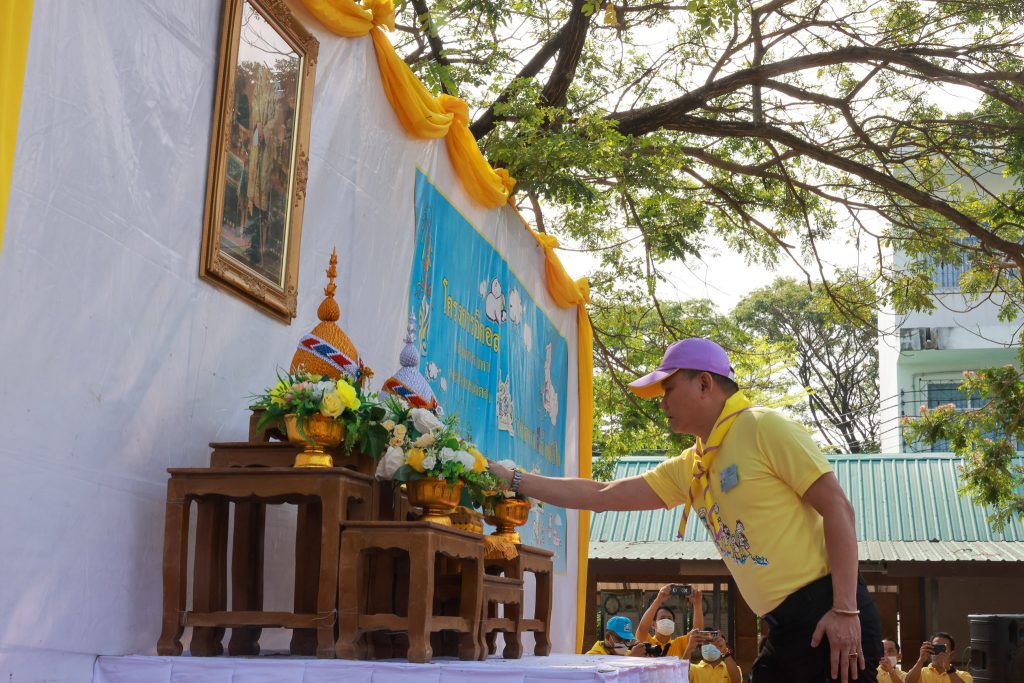 รพ.มหาสารคาม ร่วมกิจกรรมจิตอาสาพัฒนาปรับปรุงภูมิทัศน์ ในเนื่องในวันฉัตรมงคล